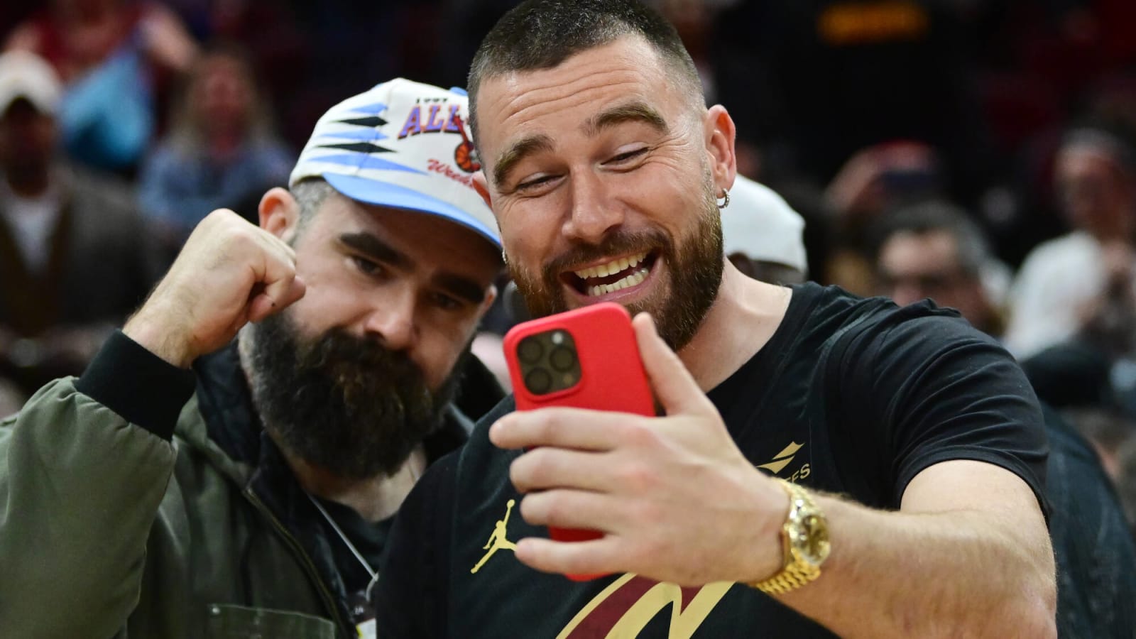 Jason Kelce’s hilarious reason for being upset with brother Travis Kelce’s highly scrutinized ‘graduation beer chug’