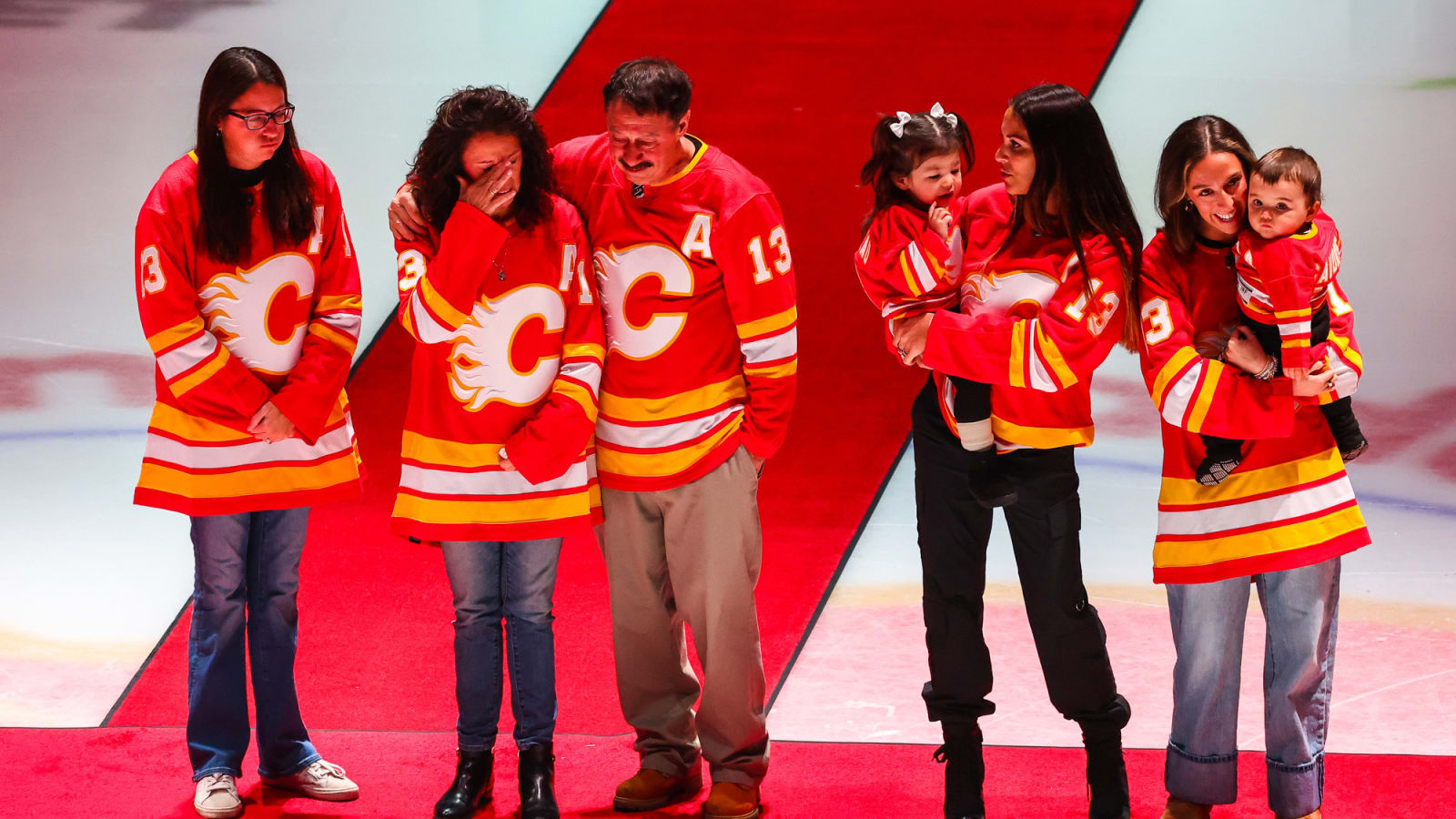 Meredith Gaudreau, Johnny Gaudreau's wife, discusses return to Calgary
