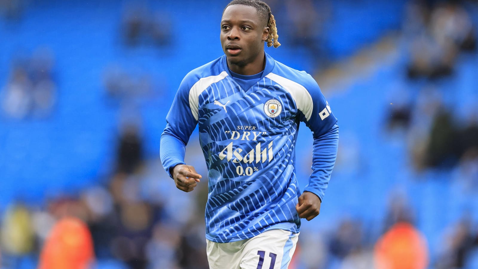 Watch Man City score two goals in four minutes with Doku starring