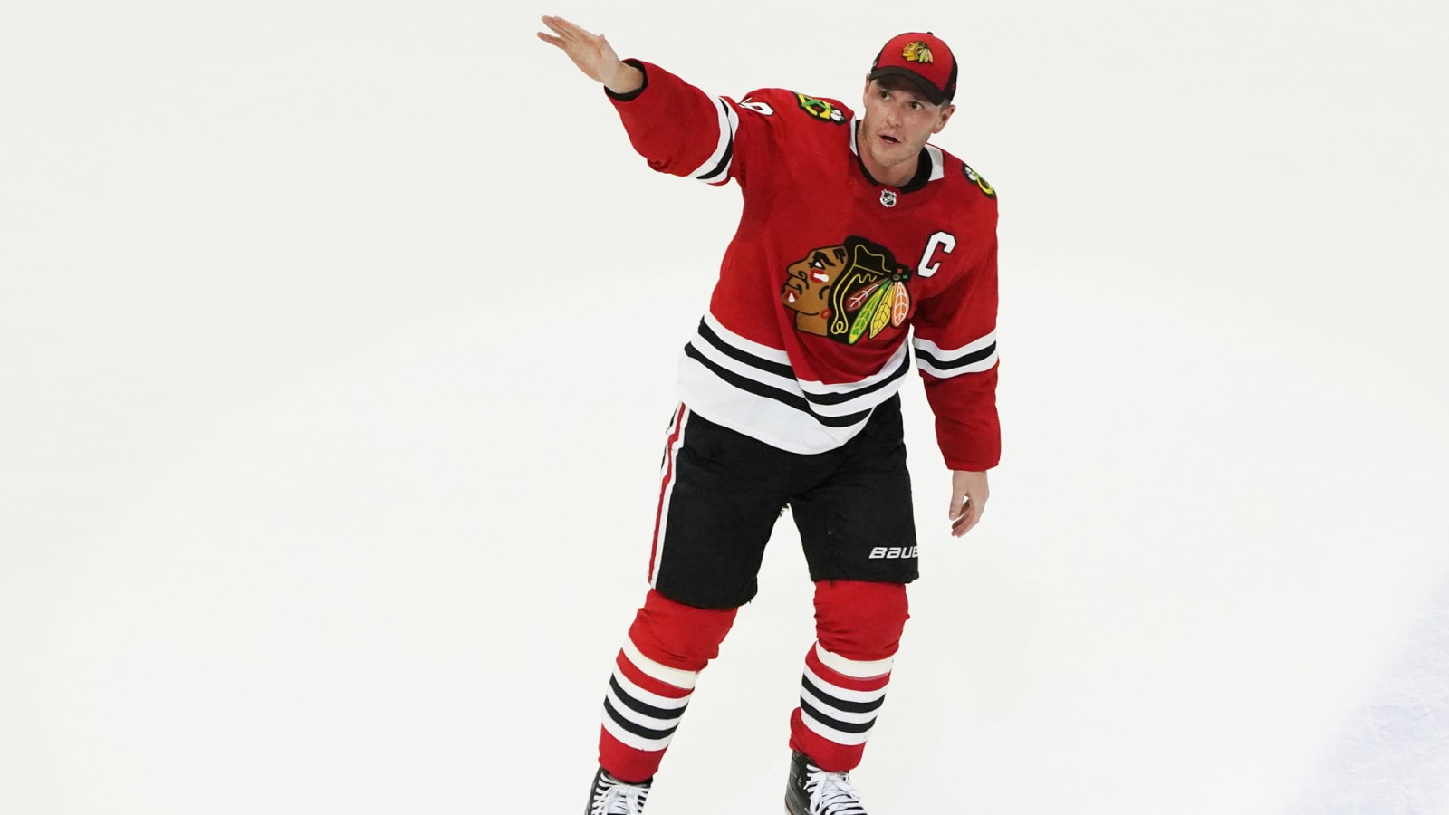 Former Blackhawks Captain Jonathan Toews Spotted at Game Tuesday in Montreal at the Bell Centre