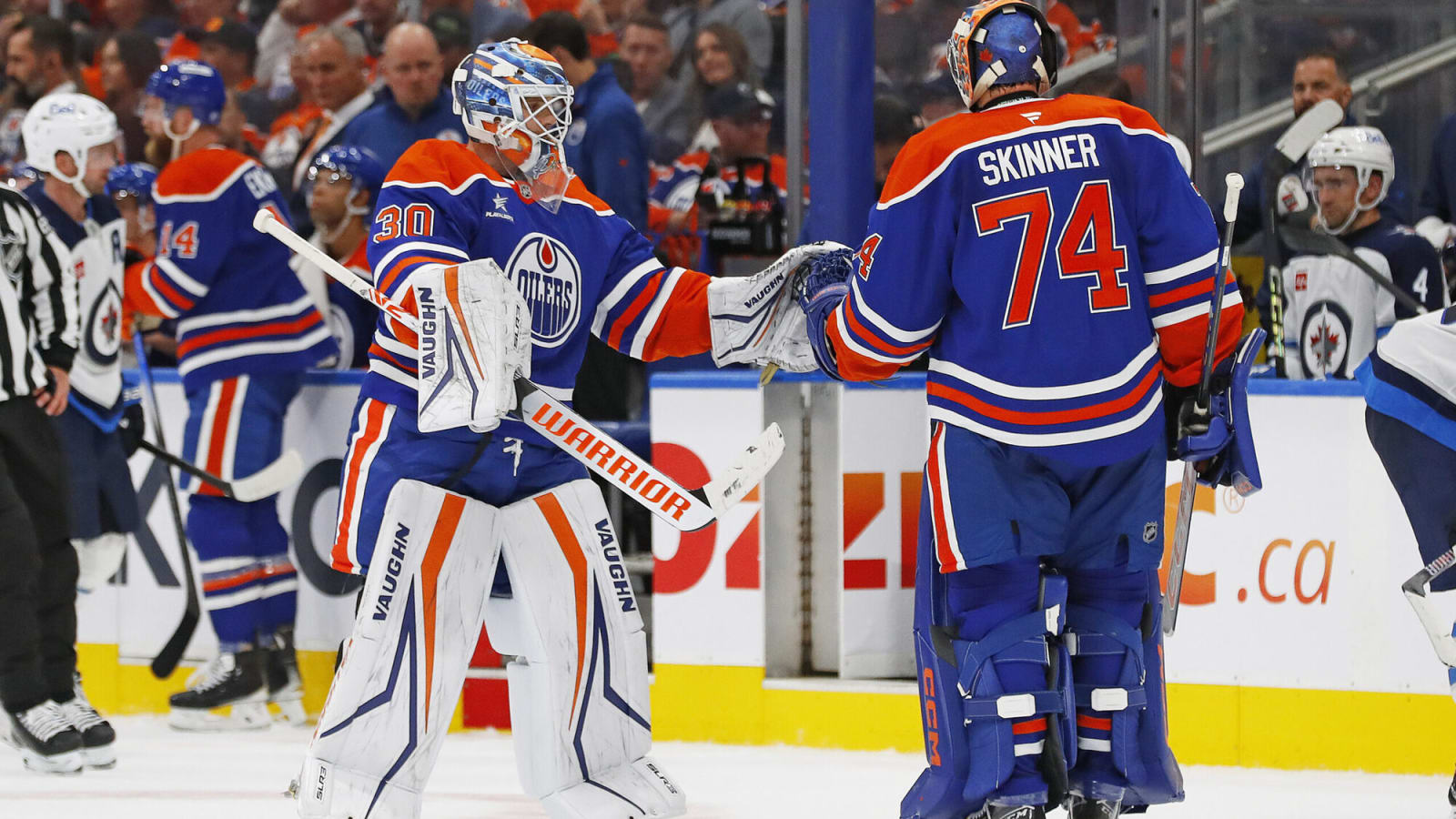 Should the Oilers start Stuart Skinner or Calvin Pickard in Game 2 against the Kings?