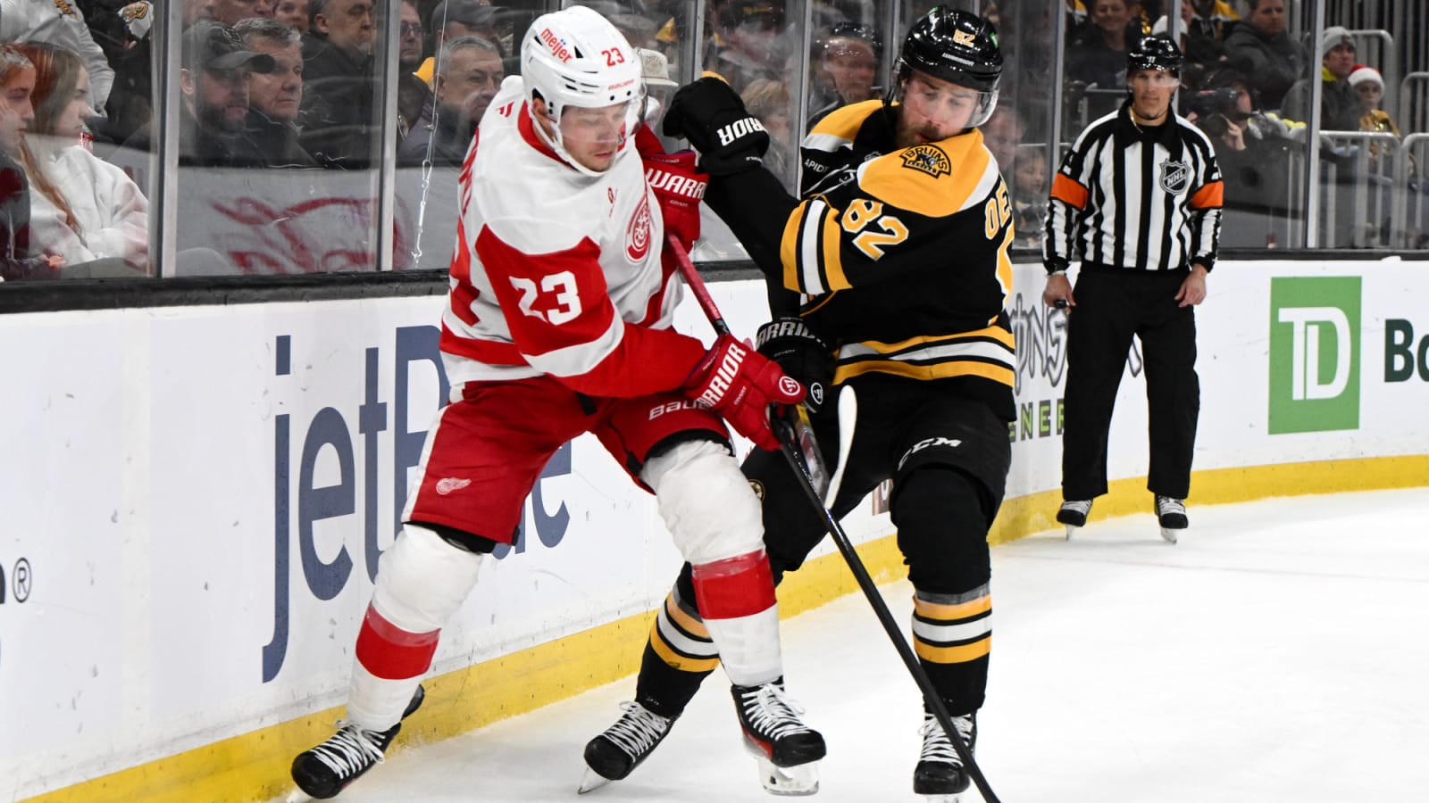 Red Wings Get Pair of Goals From Raymond in Overtime Loss