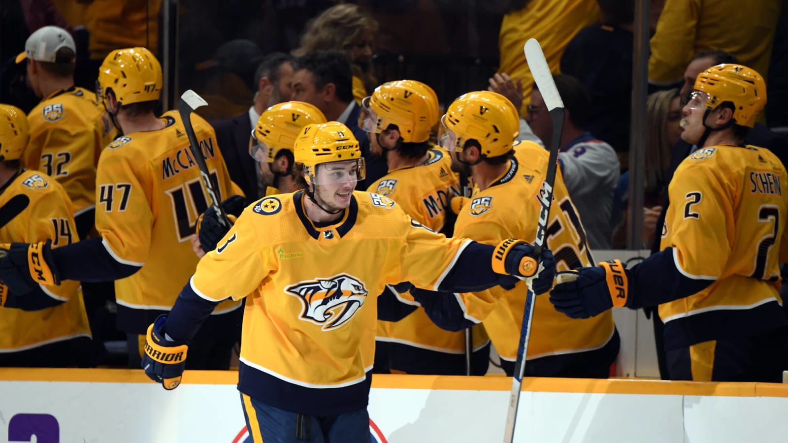 Glass Propels Predators to 8th Straight Win