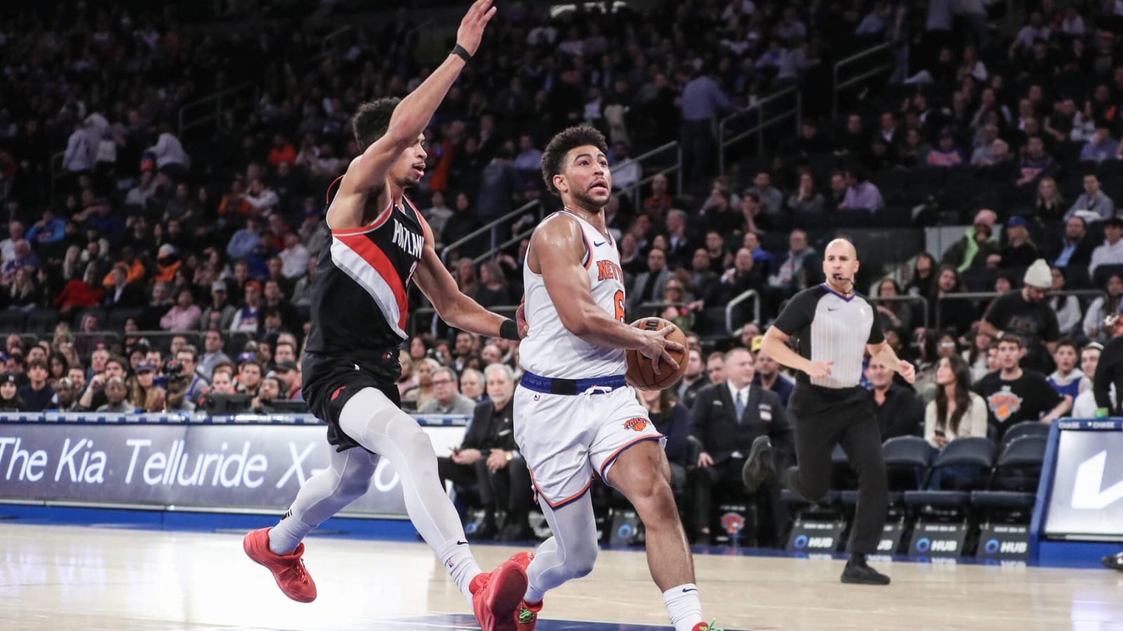 Knicks fielding trade offers for Quentin Grimes