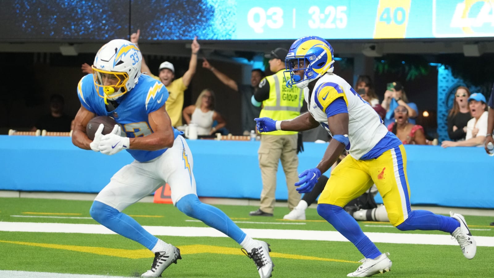 Chargers Announce Five Moves For Monday Night Football