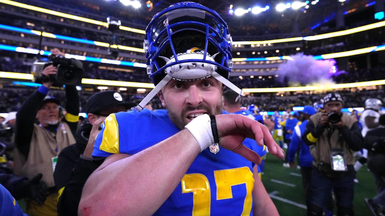Myles Garrett wasn't surprised with former teammate Baker Mayfield's comeback vs. Raiders