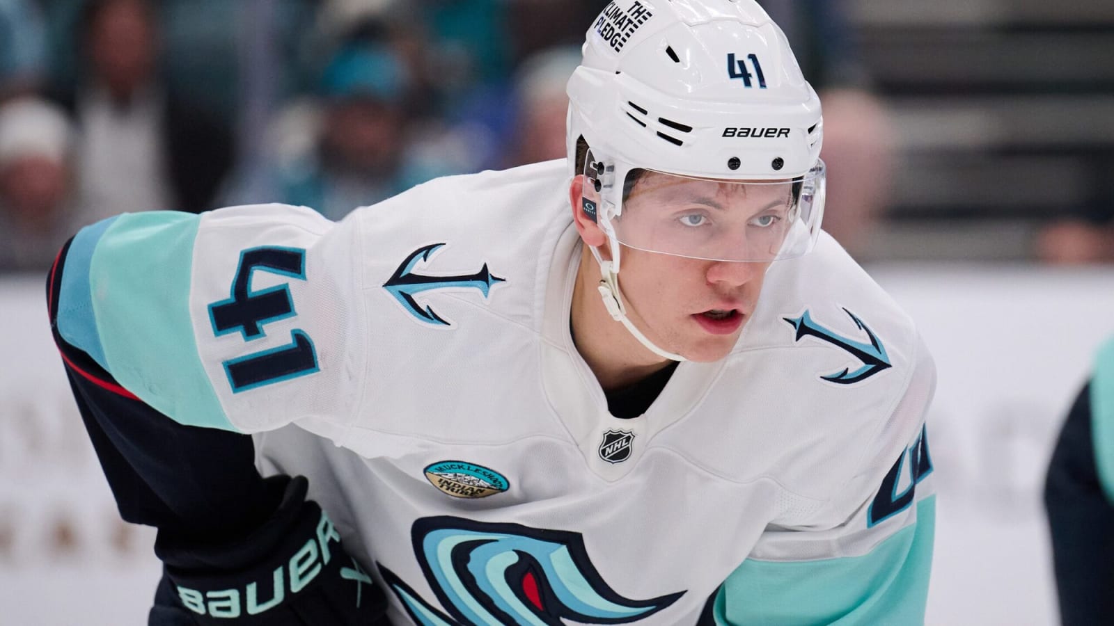 Kraken’s Ryker Evans out day-to-day with upper-body injury