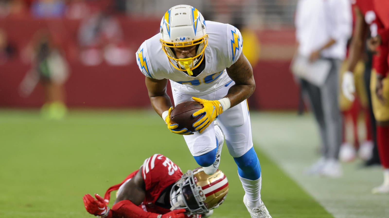 Chargers Call Up WR Keelan Doss For Monday Night Football