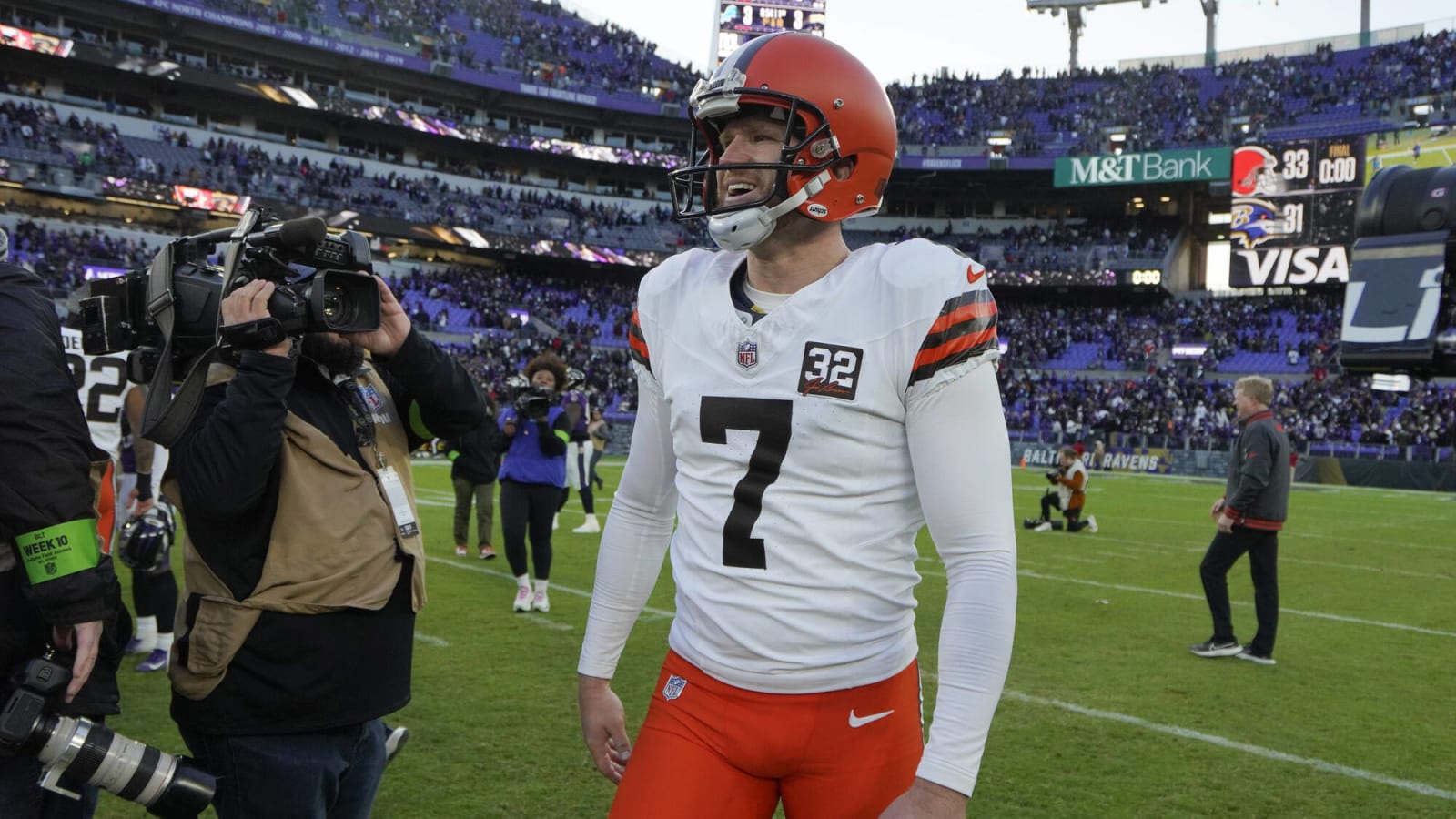 AFC North: Browns Comeback Beats Ravens; Bengals Lose Late