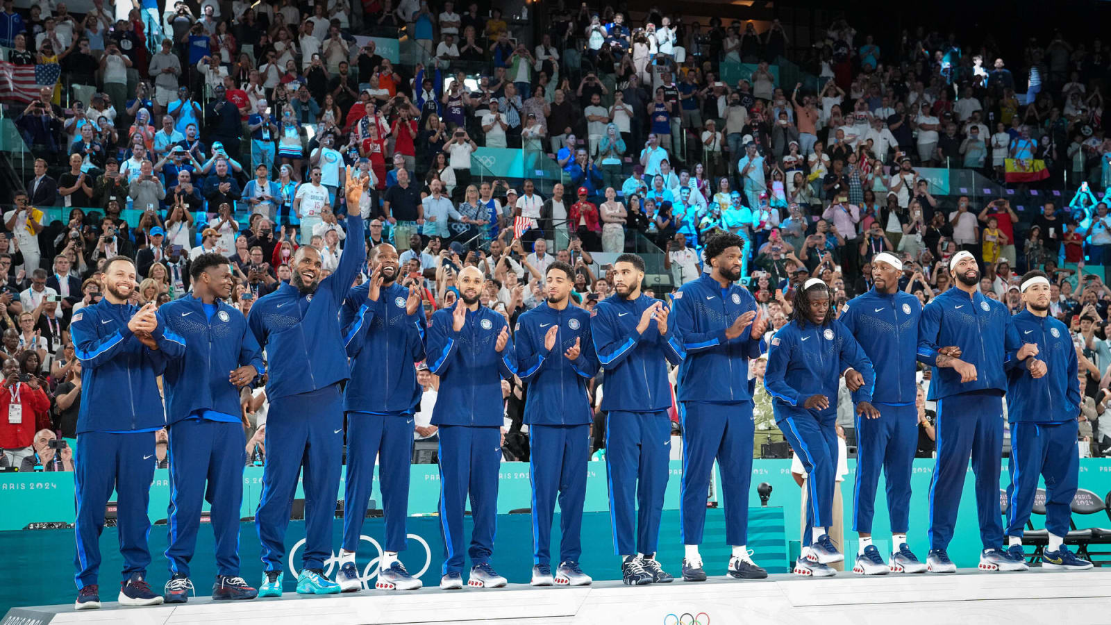 Team USA holds off France and Wins Their 5th Straight Gold Medal ...