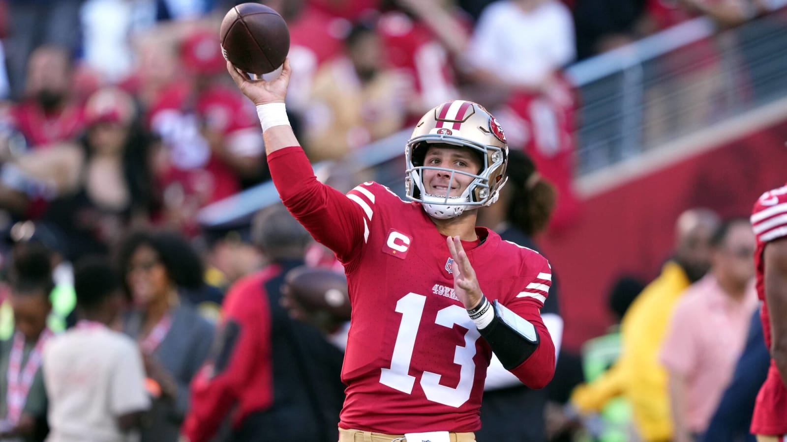 49ers QB Brock Purdy&#39;s MVP odds get boost from 4-TD performance vs. Cowboys