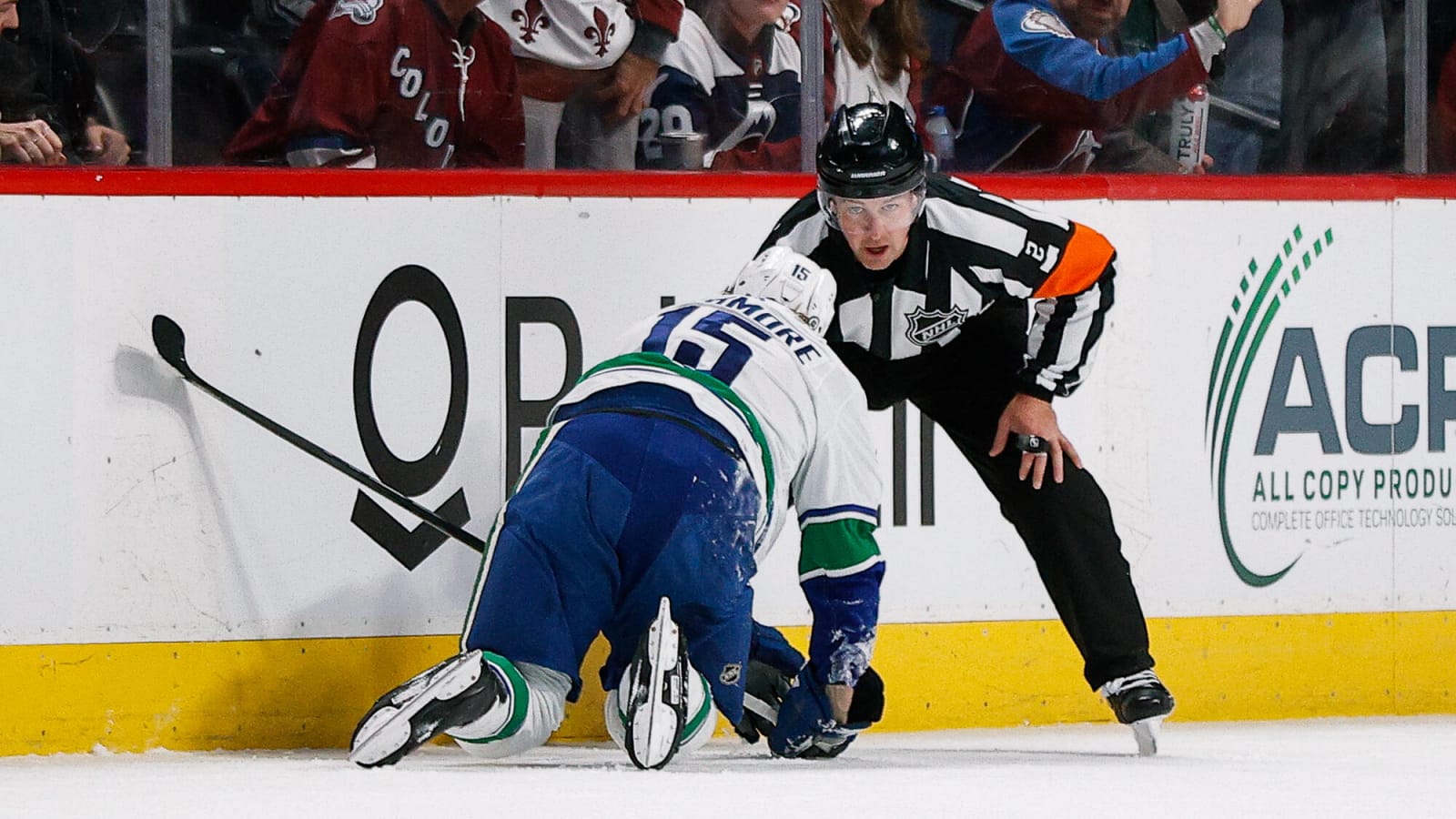 ‘National Concussion League’: Matthew Highmore’s agent calls for ban to all hits to the head after Canucks vs. Avalanche game