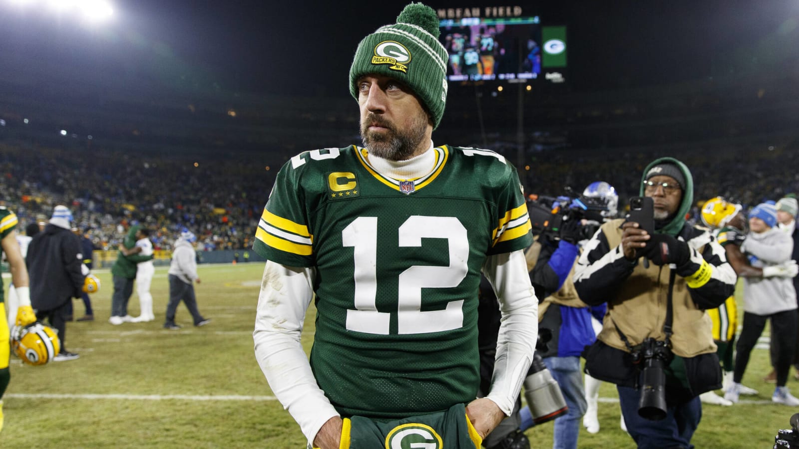 Report: Aaron Rodgers wants OBJ, others with him on Jets