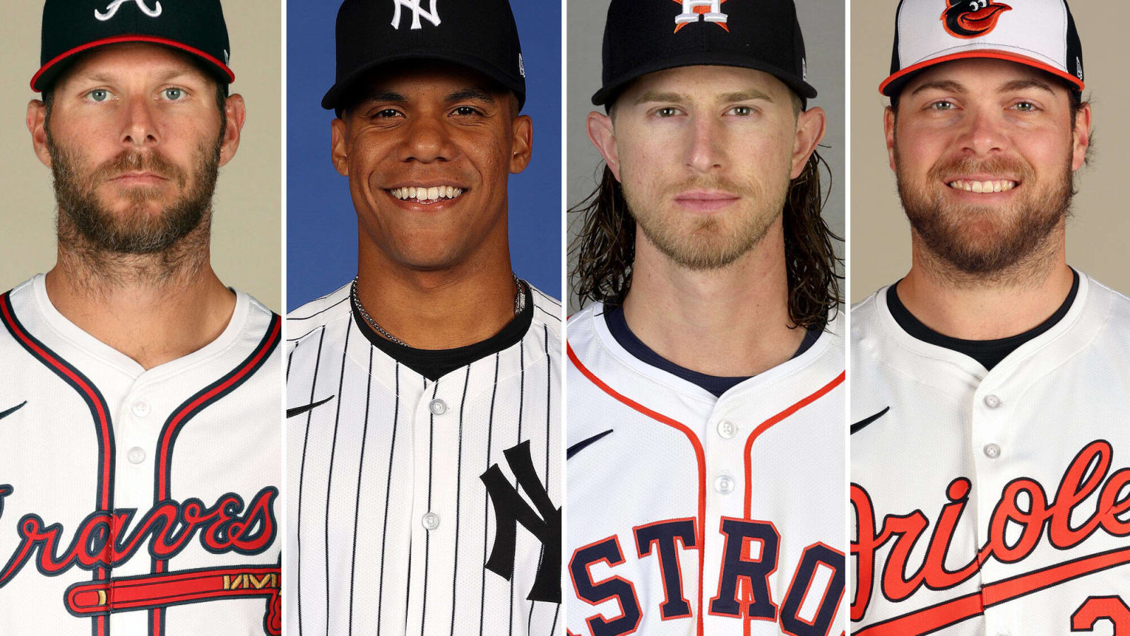 Faces in new places for the 2024 MLB season