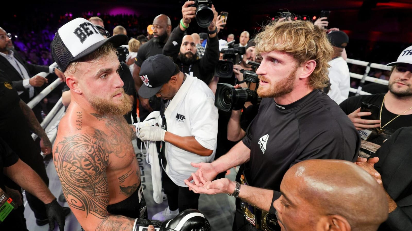 Jake Paul And Brother Logan Paul Beefing Before Mike Tyson Fight?