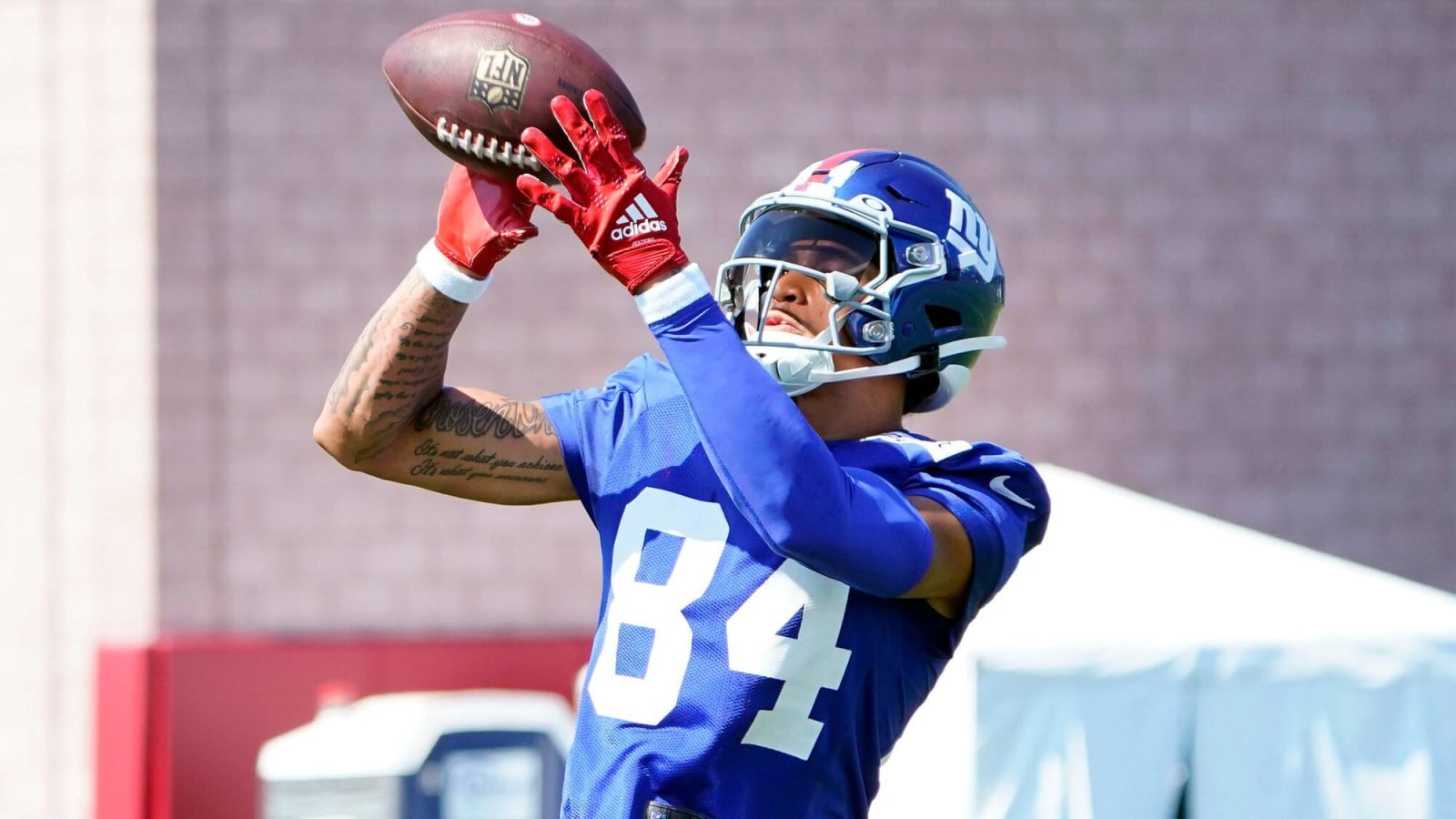 Giants’ rookie receiver stepped up when the team needed him most