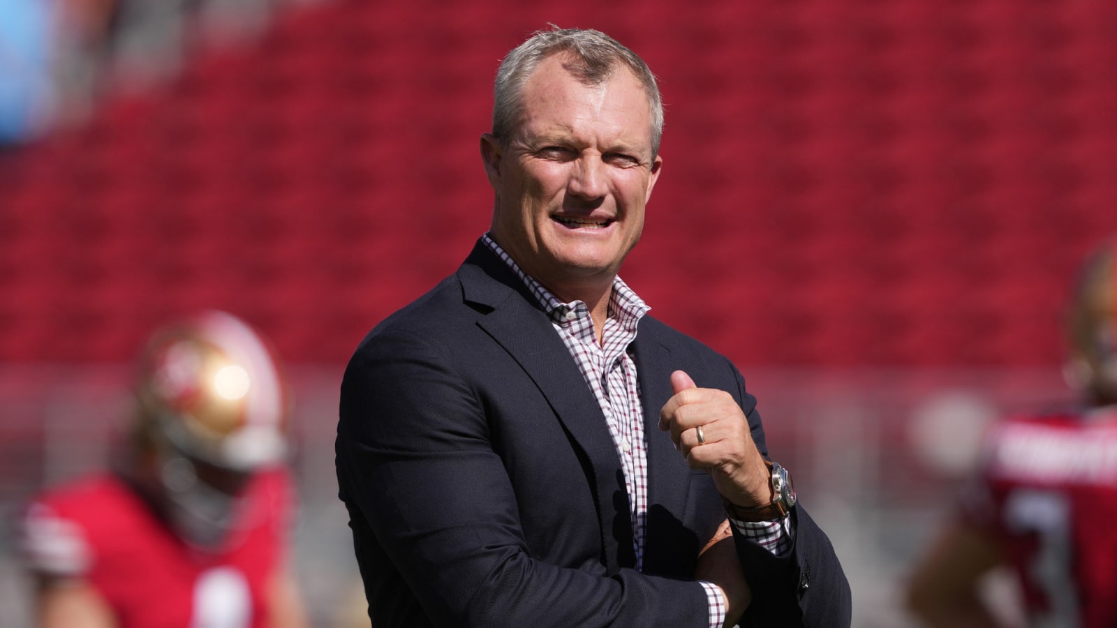 Why 49ers GM John Lynch doesn&#39;t feel a sense of urgency to trade for a WR