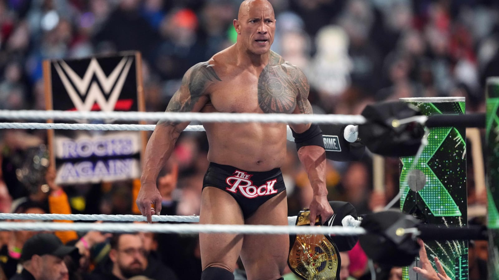 The Rock Shuts Down WrestleMania 41 Rumors