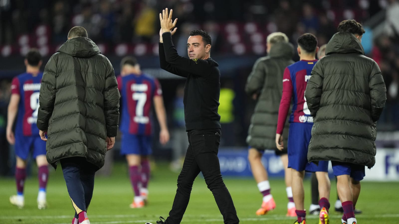 Xavi Hernandez throws massive shade at officiating during Champions League game against PSG after Barcelona’s gutting home loss