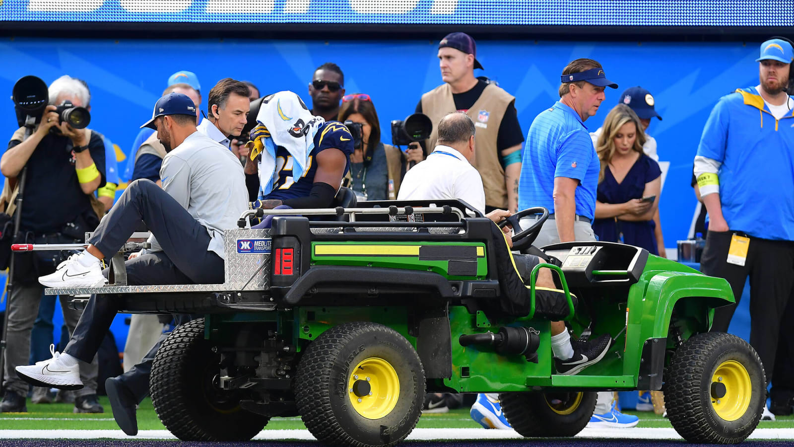 Chargers CB J.C. Jackson Suffers Dislocated Kneecap