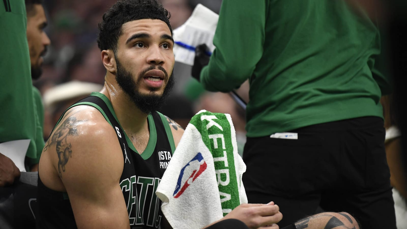 Jayson Tatum Shared His Embarrassing Michael Jordan Story Of How He Spilled  Wine On The GOAT | Yardbarker