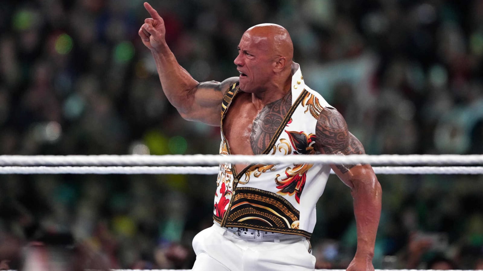 Watch: The Rock officially unveils the logo and location for WrestleMania 42 before blasting the NOLA crowd on SmackDown