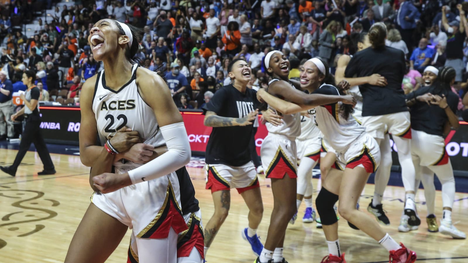 Las Vegas Aces win WNBA title for first time in franchise history