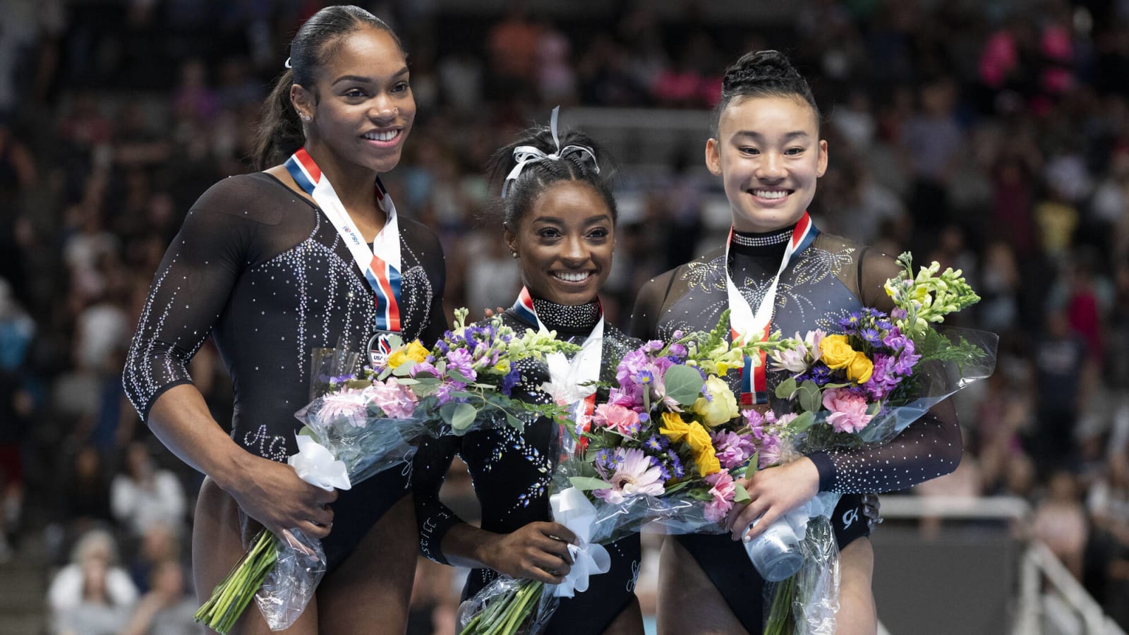 Simone Biles Leads U.S. Gymnastics Team to Historic Victory