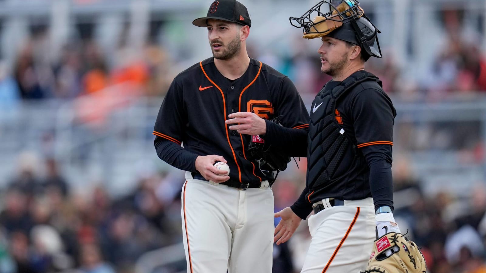 Giants rookie catcher Patrick Bailey named Gold Glove finalist