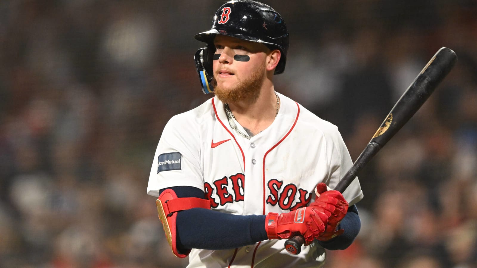 Red Sox' Alex Verdugo takes issue with Alek Manoah's on-field