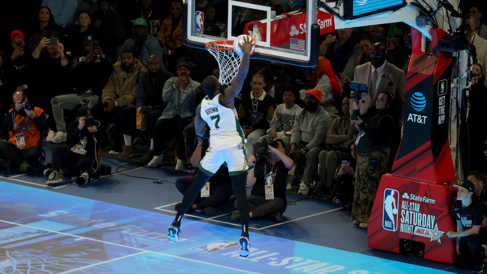 Watch NBA Slam Dunk Contest broadcast misses Jaylen Brown's slam