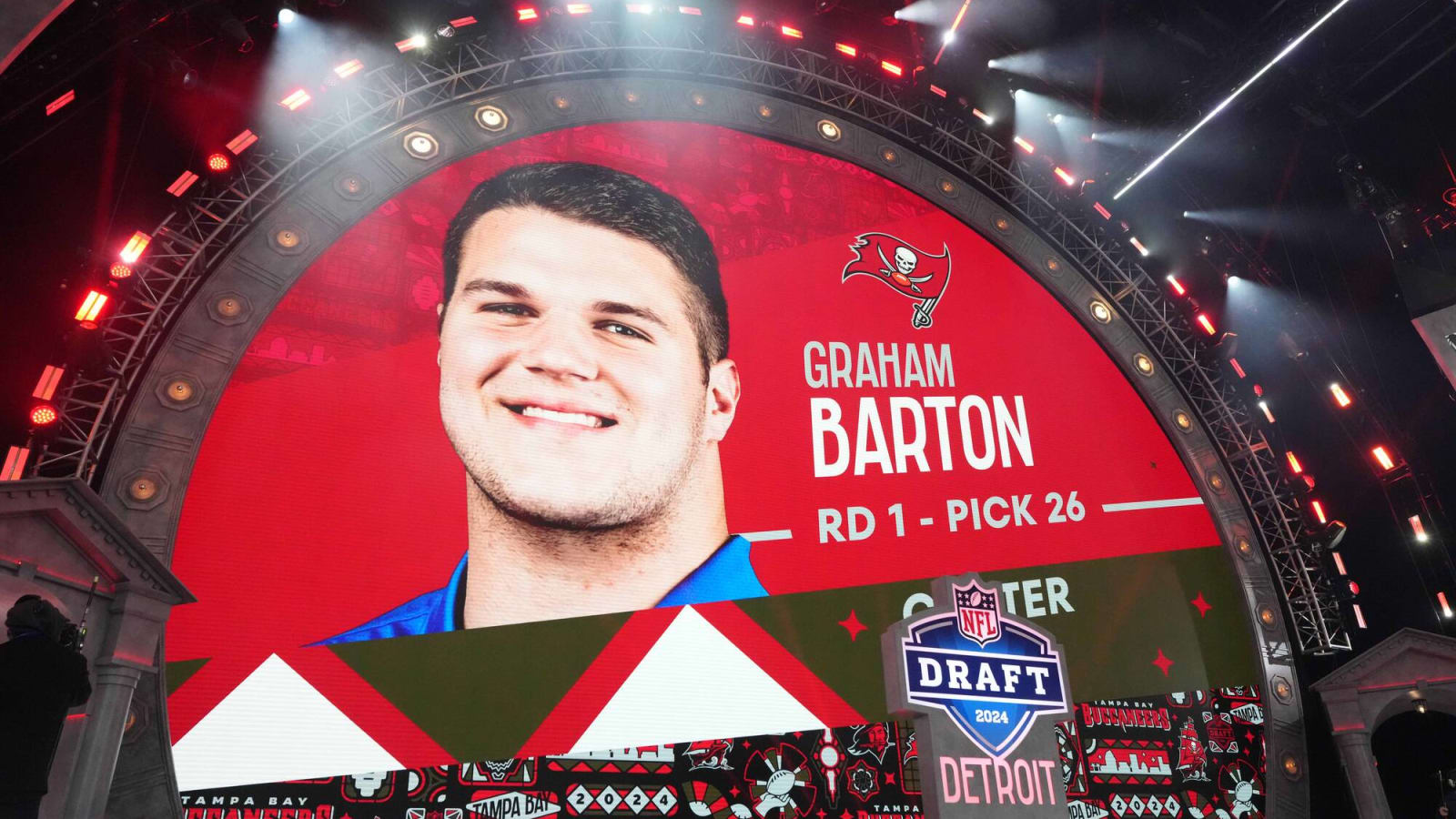 Buccaneers GM Talks About Attempting to Trade Up for Graham Barton