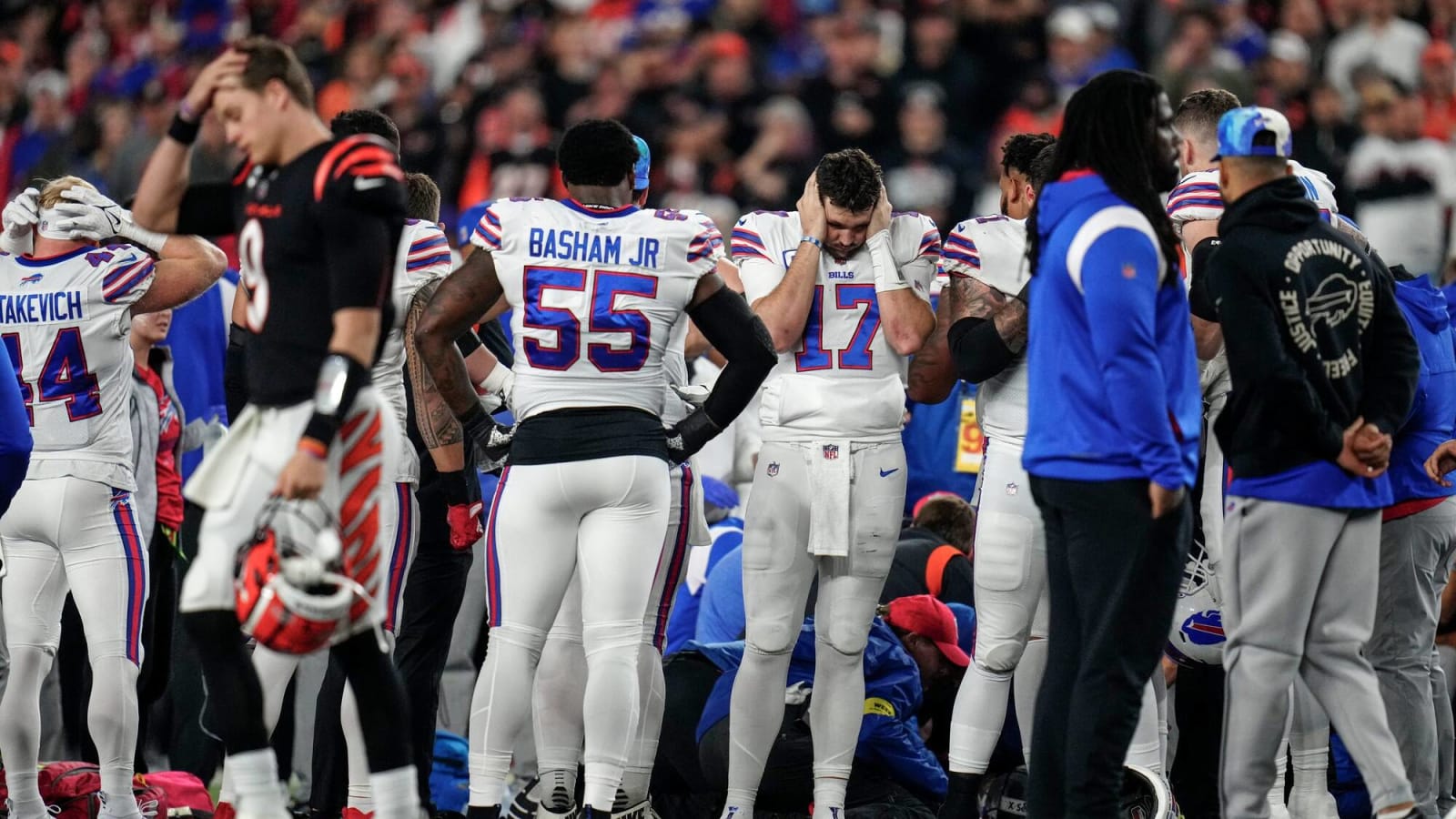 Bengals-Bills game will not resume this week