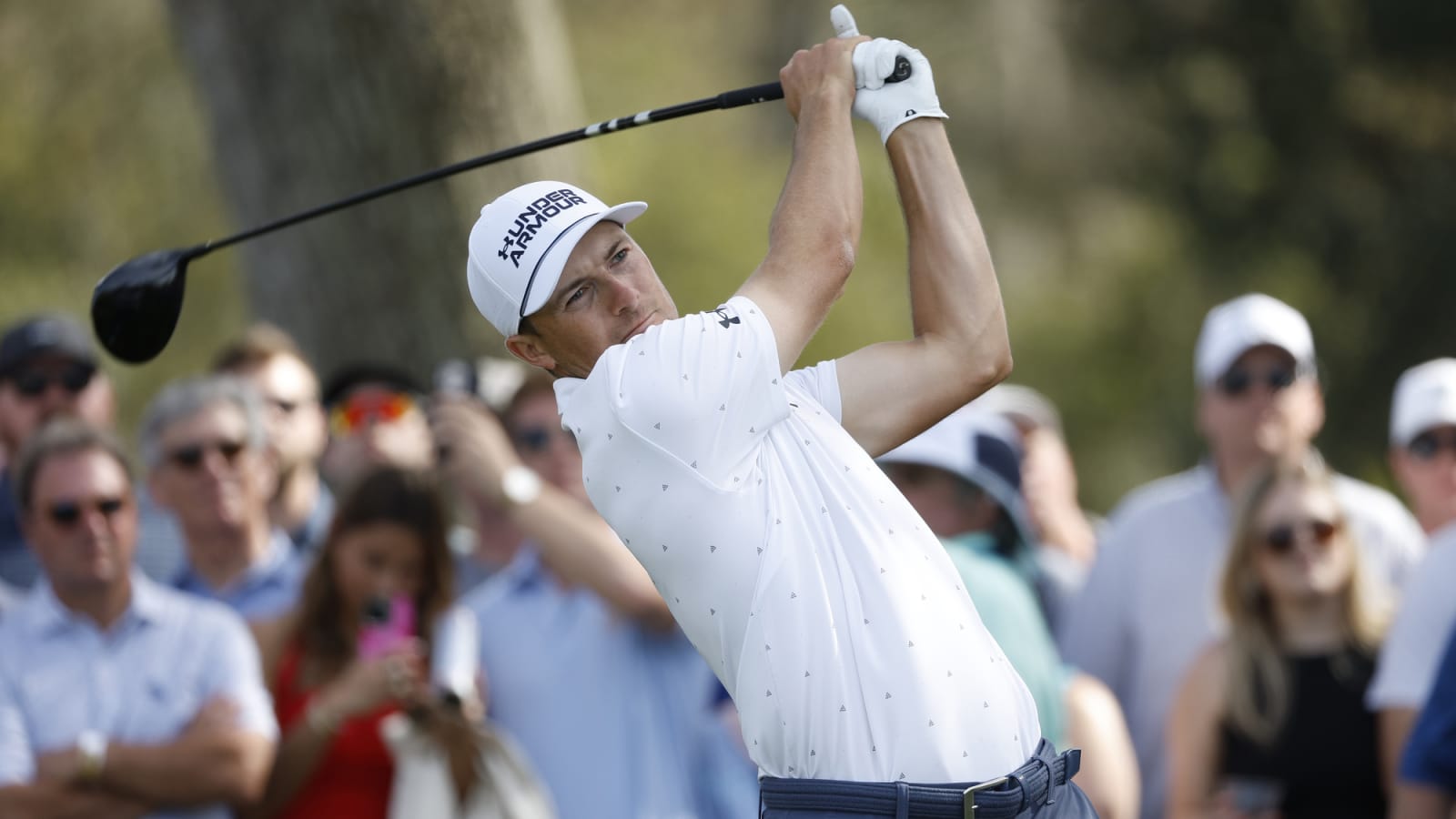Watch: Jordan Spieth tosses golf club in frustration during The Players Championship