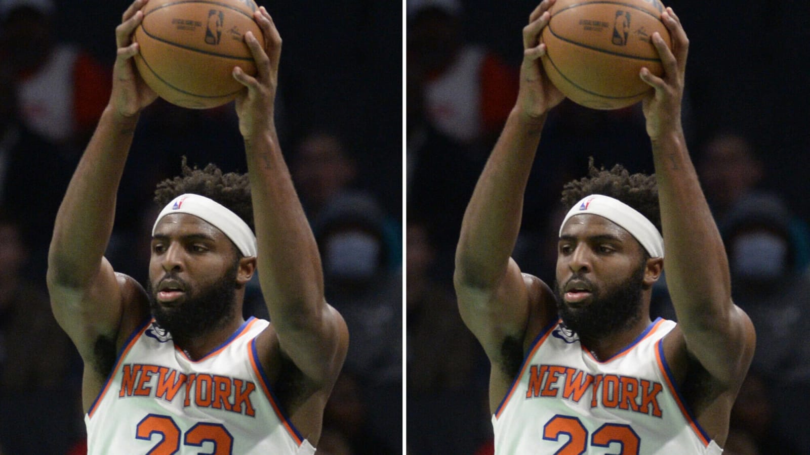 Double Vision: Knicks’ Mitchell Robinson rebounds relentlessly