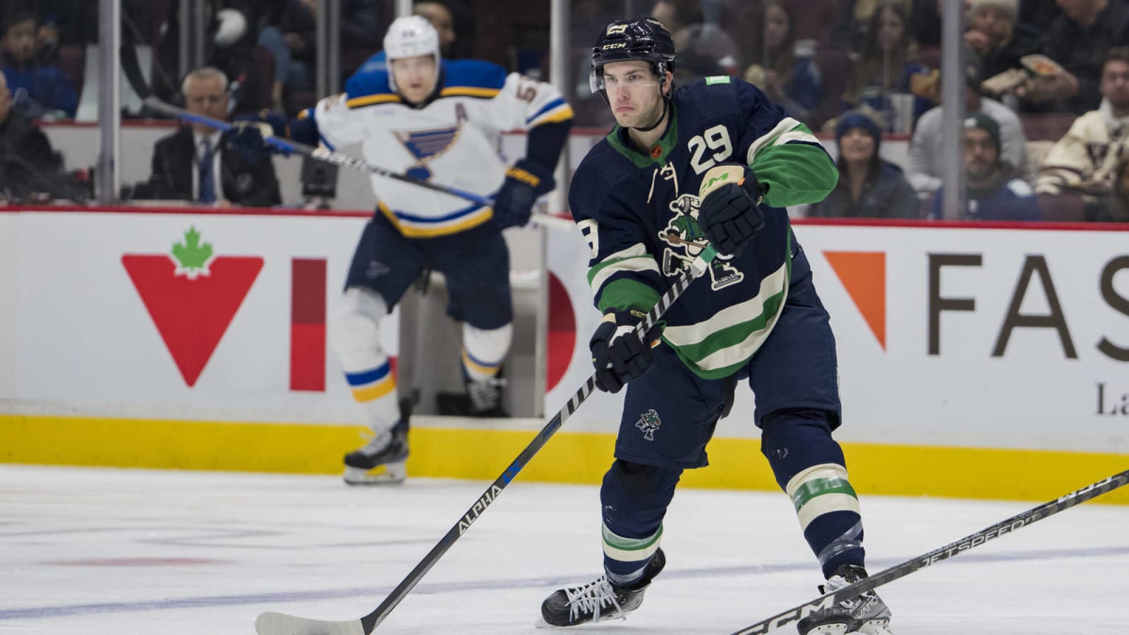 Lane Pederson claimed by Columbus Blue Jackets after Canucks put him on waivers