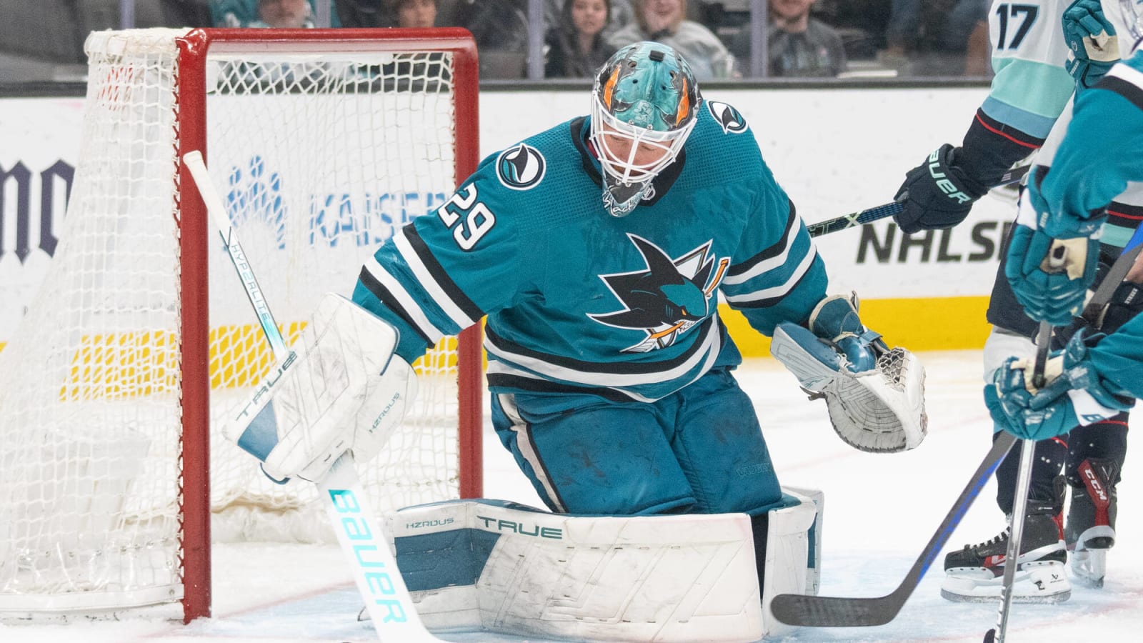 Blackwood Talks Grier’s Exit Message to Sharks, Speer’s Impact on His Rebound Year