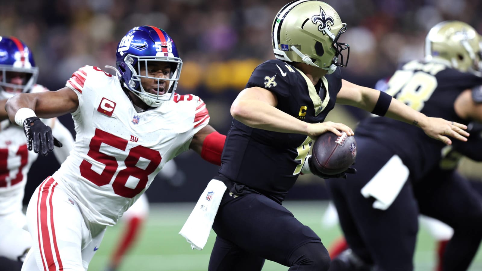 Giants LB Bobby Okereke dishes on not missing a single defensive snap so far this season