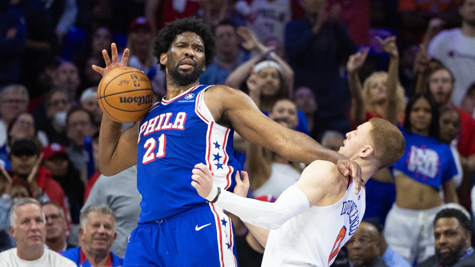 Audio Captures Joel Embiid Trying To Fight OG Anunoby and Mitchell Robinson