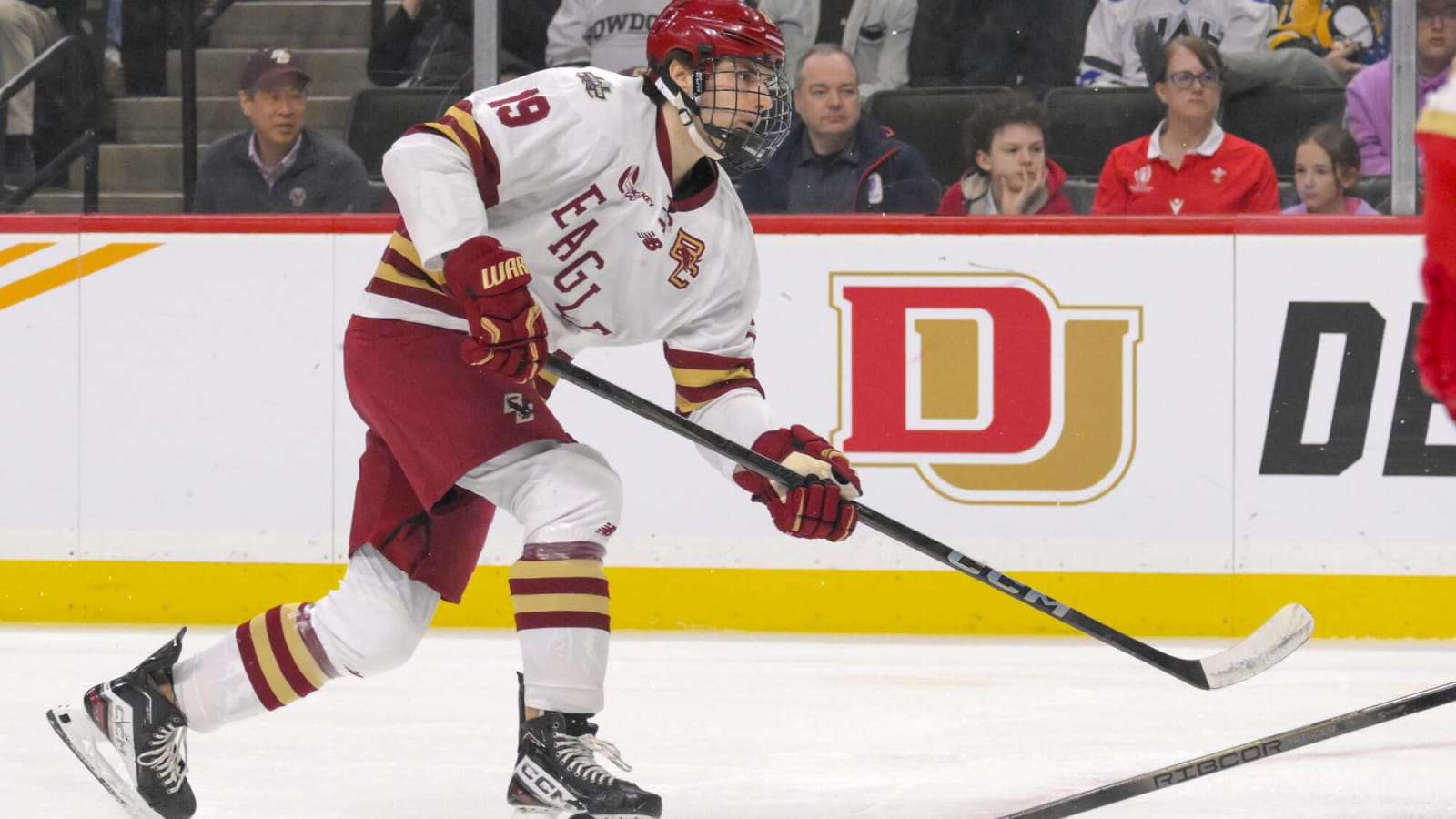 Cutter Gauthier before BC’s defeat: 'there will be a lot of tears on the other team’s side'.