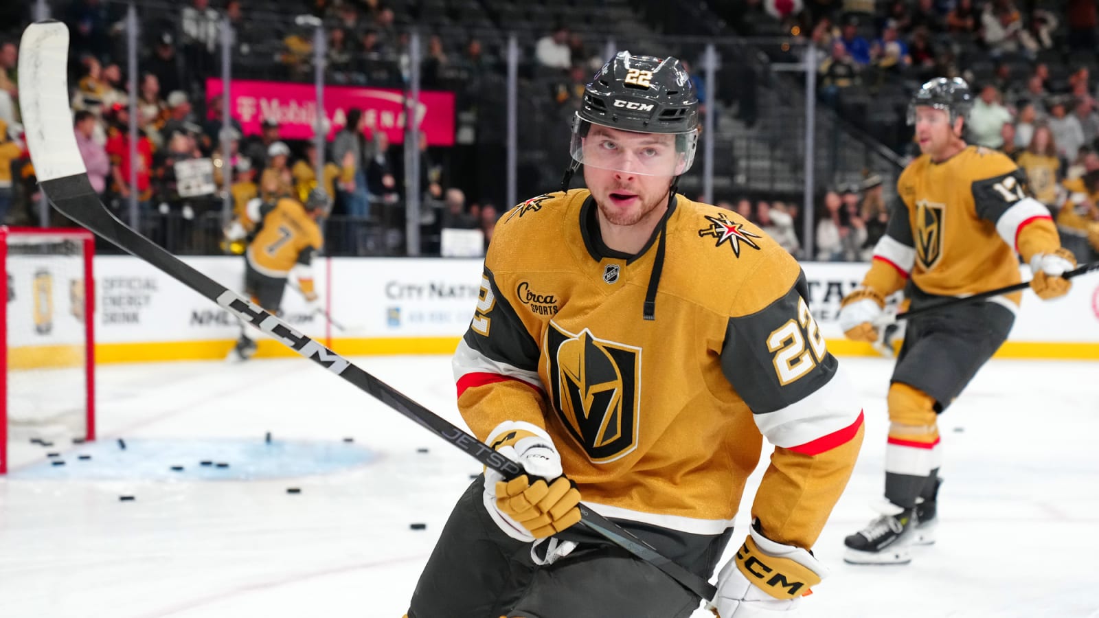Golden Knights’ Cole Schwindt out week-to-week with a lower-body injury