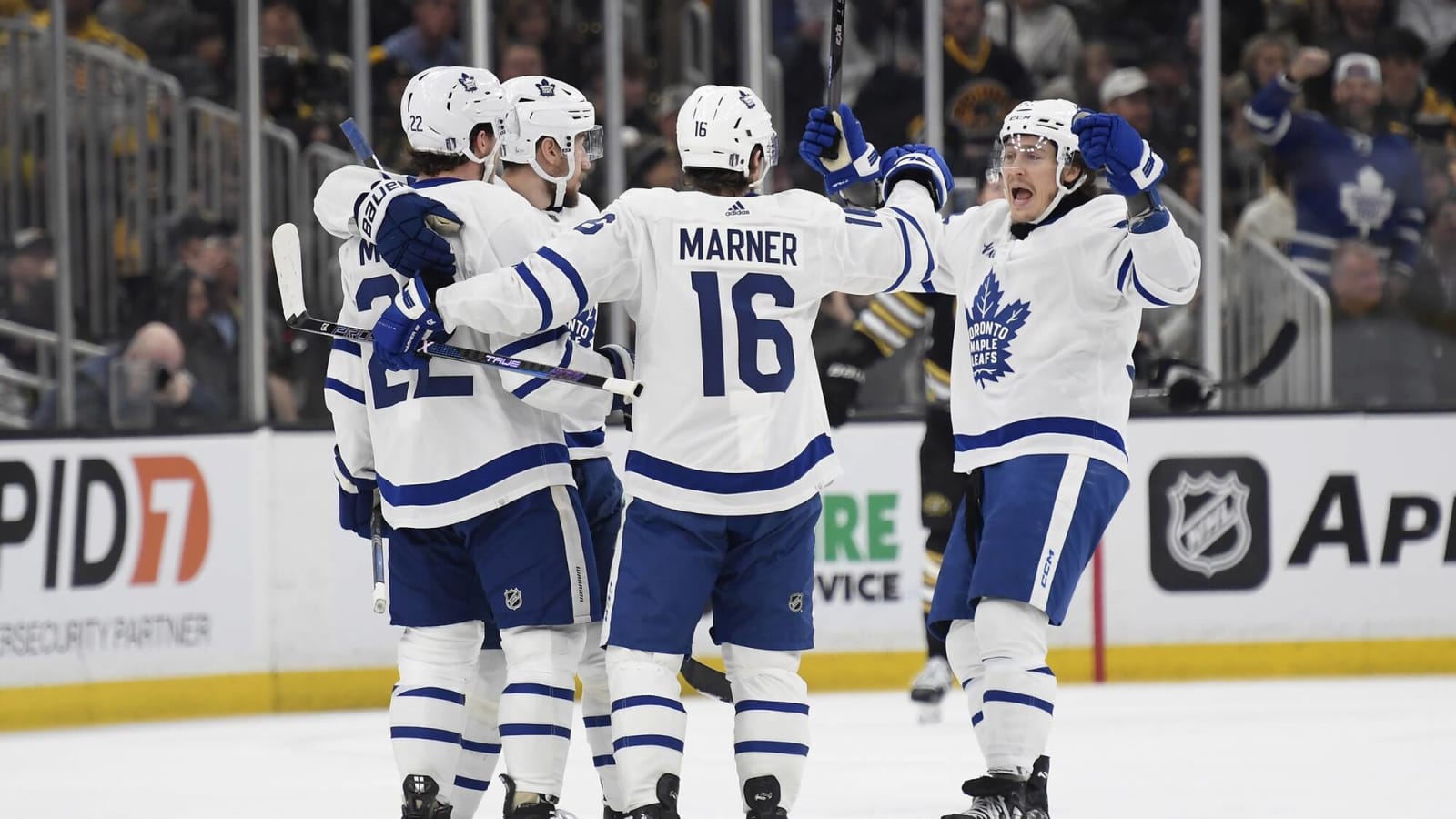 Knies scores overtime winner as Maple Leafs defeat Bruins 2-1 and force Game 6