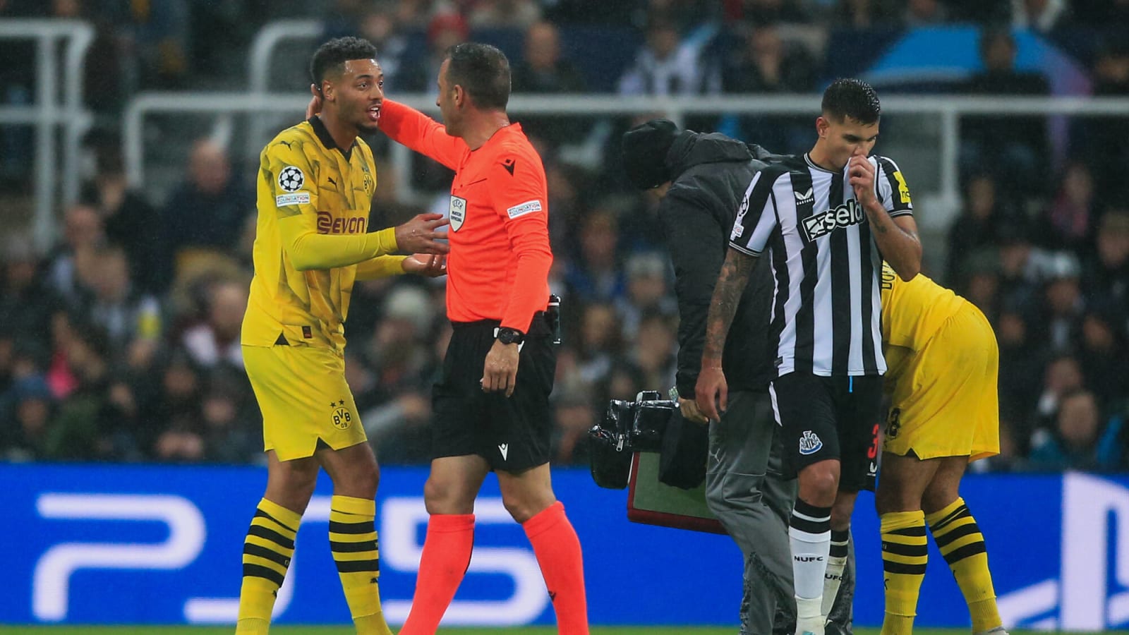 Watch: Newcastle fall behind to Borussia Dortmund courtesy of brilliant goal