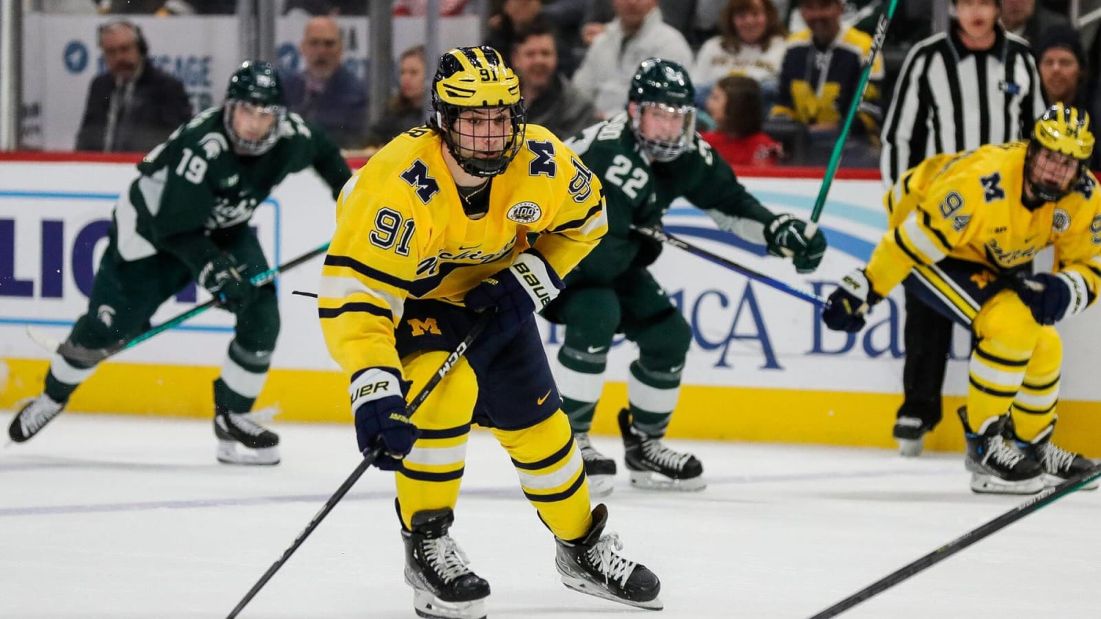 Blackhawks Prospects Report: Nazar, Moore and Rinzel Clash in Ann Arbor