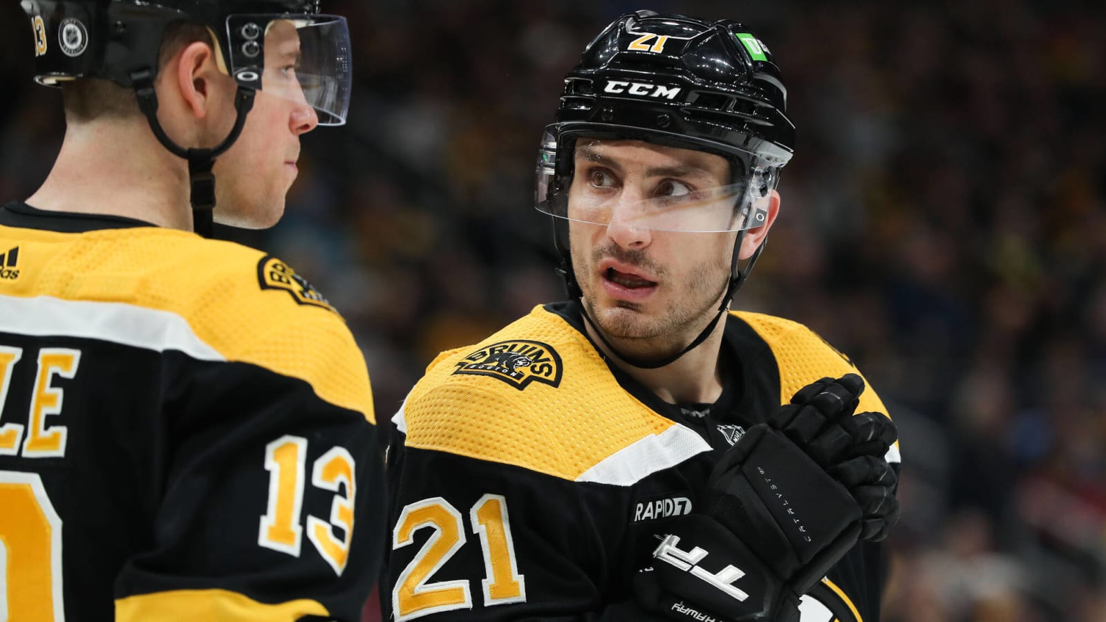 New Bruins Winger Hathaway Switched Teams But Not Role