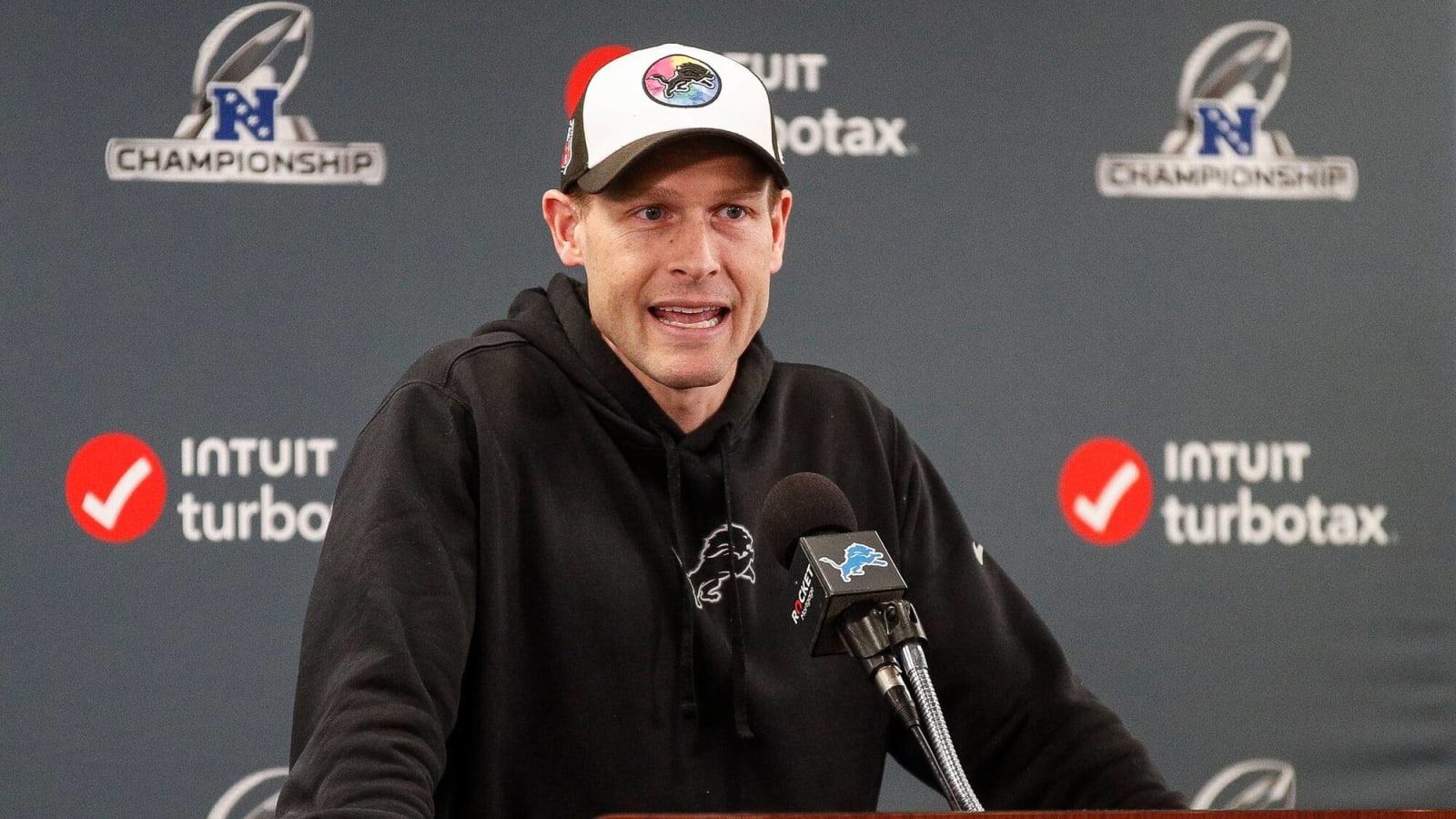 Eminem jokes about recording diss track for OC Ben Johnson had he left Lions amidst declaring love for HC Dan Campbell