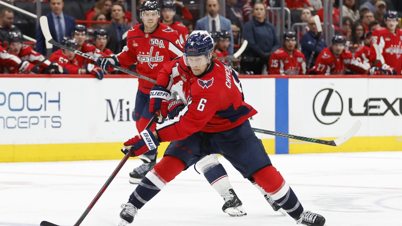 Former Arizona Coyotes Teammates Reunite on Capitals