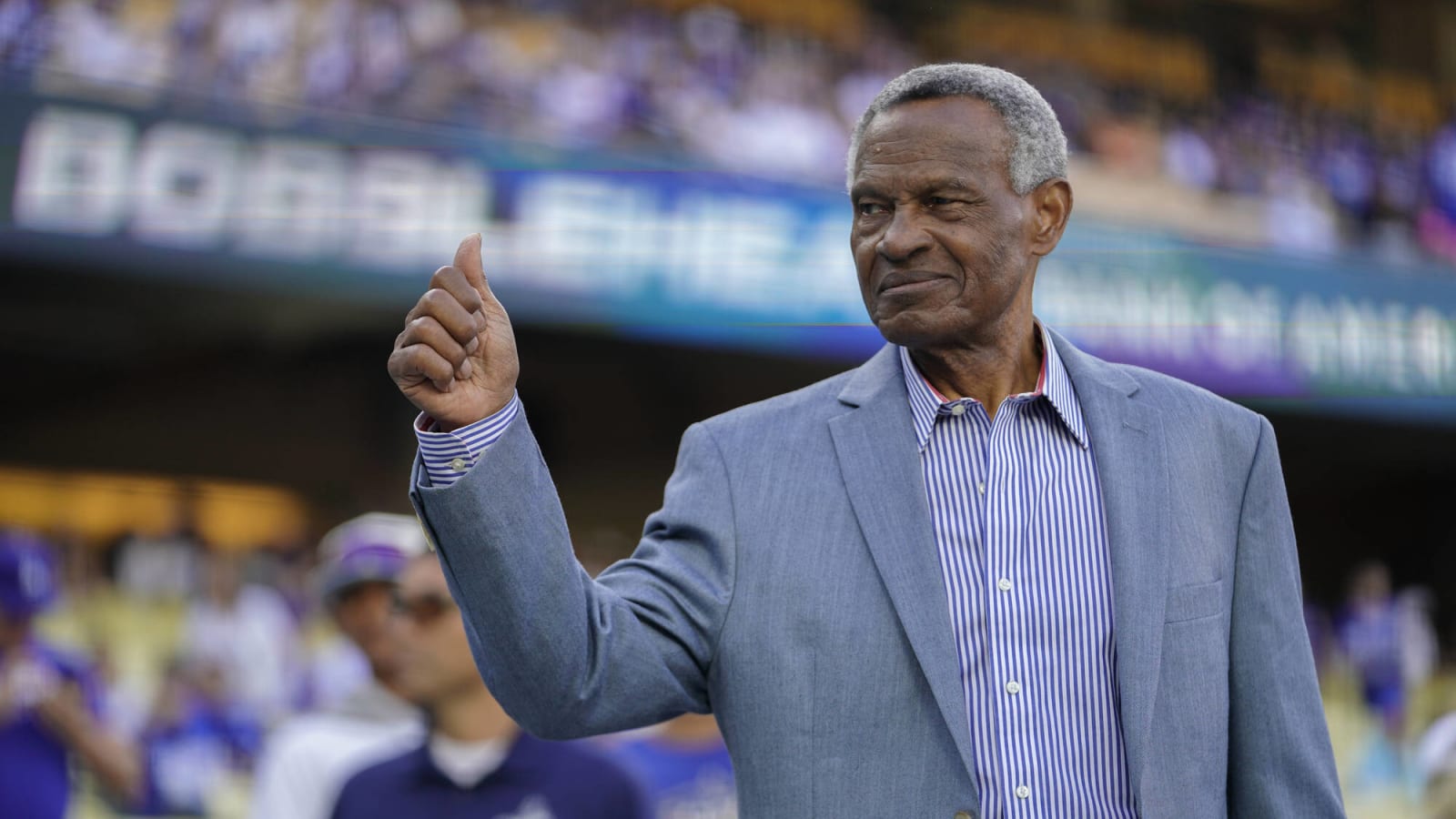 Dodgers Video: Manny Mota Legends Of Dodger Baseball Ceremony