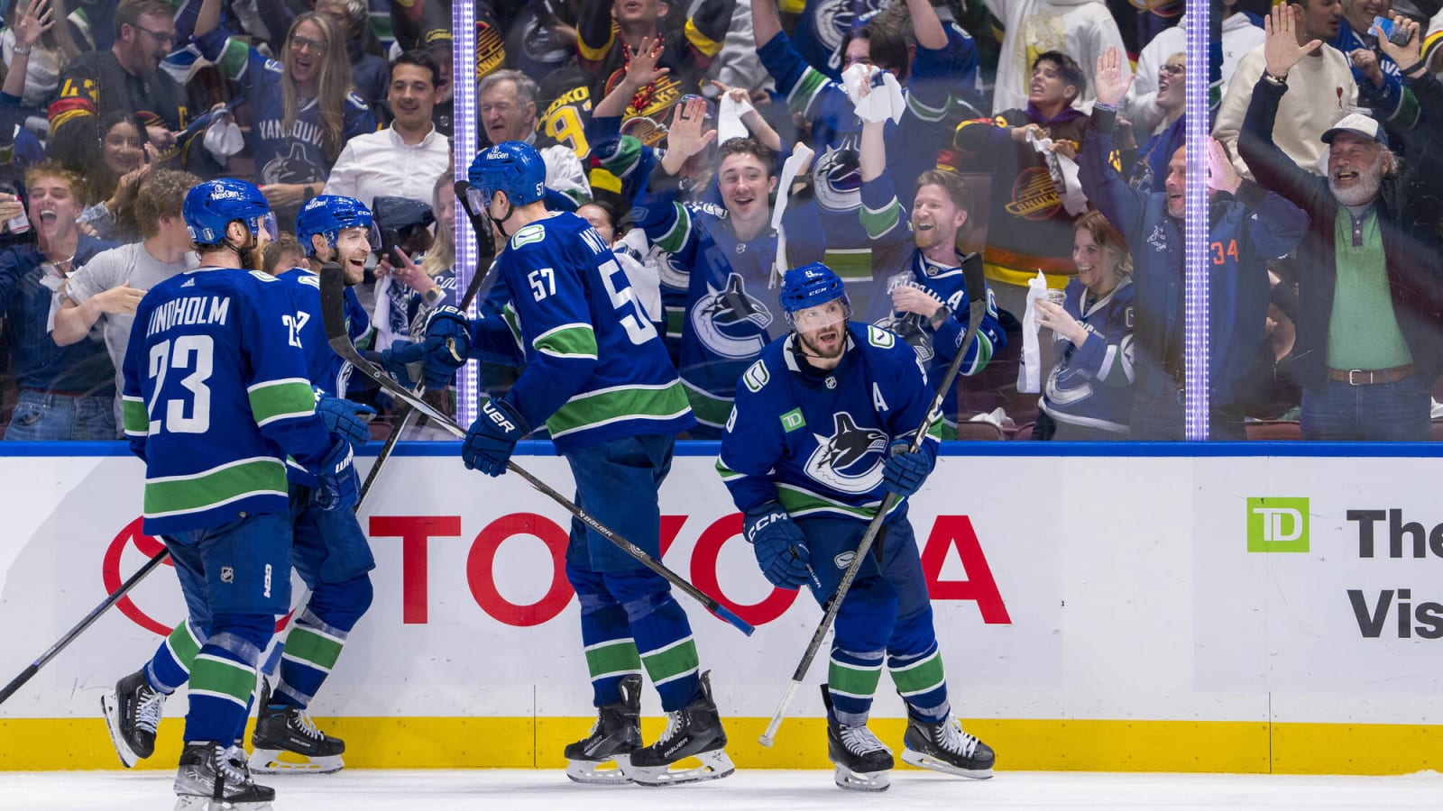 J.T. Miller Scores Late, Canucks Take 3-2 Series Lead Over Oilers