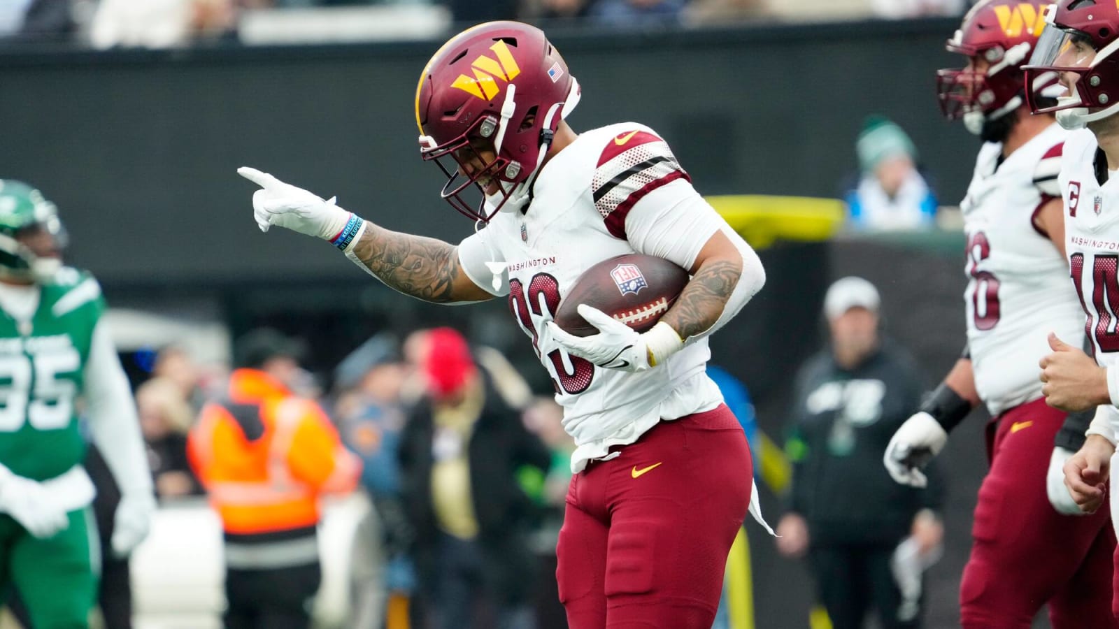Washington Commanders place rookie RB Chris Rodriguez Jr. on Injured Reserve